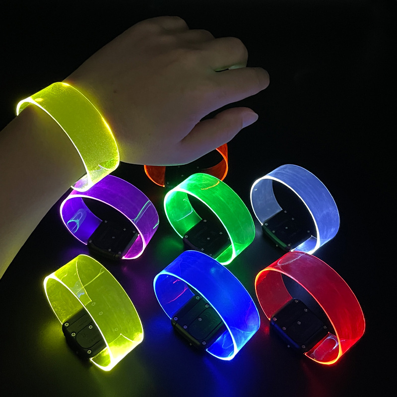 Outdoor Lighting Event - 20/100/500 pièces Bracelet lumineux LED batterie