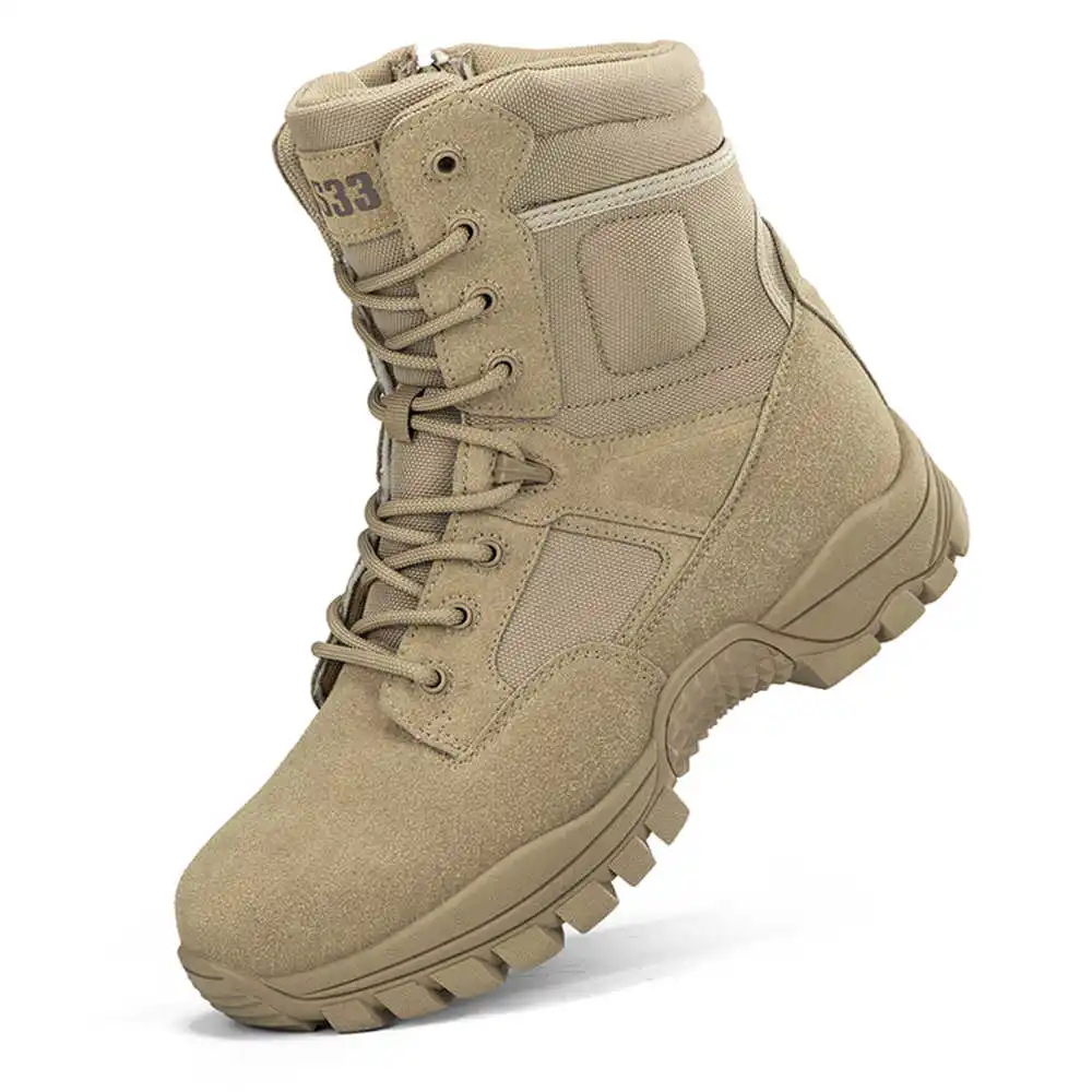 Outdoor Lighting Canada - Nonald-Bottes de randonnée en cuir véritable