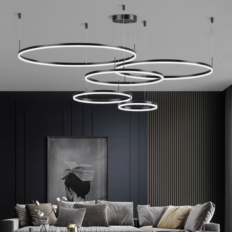 Outdoor Lighting Pendant - Plafonnier LED suspendu au design moderne,