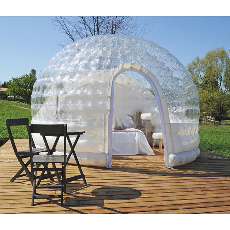 Outdoor Lighting Rental For Party - Tente bulle gonflable, dôme transparent avec