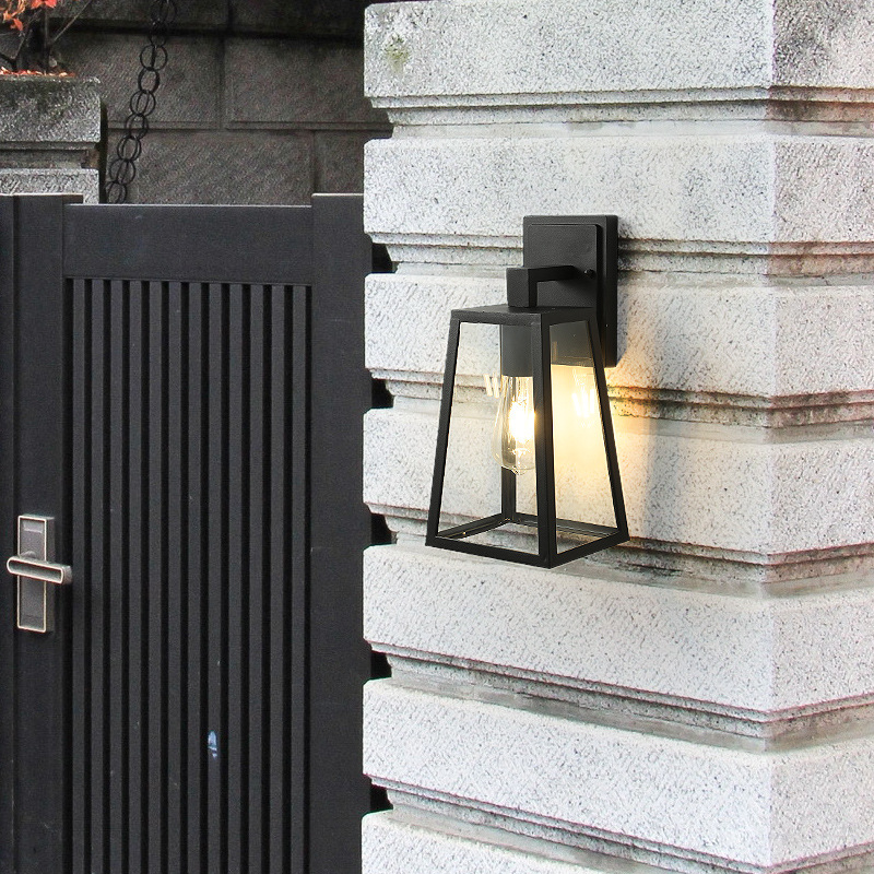 Outdoor Lighting For Front Of House - Applique Murale d'Extérieur Moderne en Aluminium,