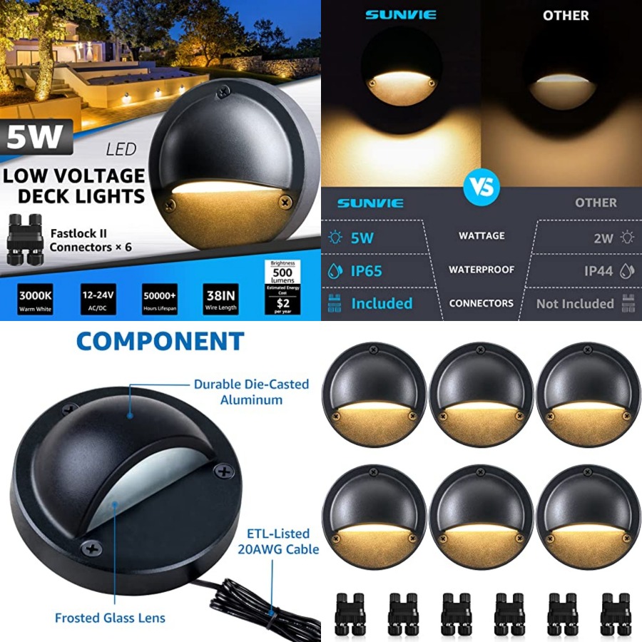 Outdoor Lighting Low Voltage - Lampes de terrasse LED basse tension