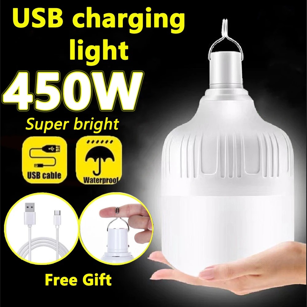 Outdoor Lighting For Front Of House - Lampes d'urgence multifonctionnelles LED rechargeables par