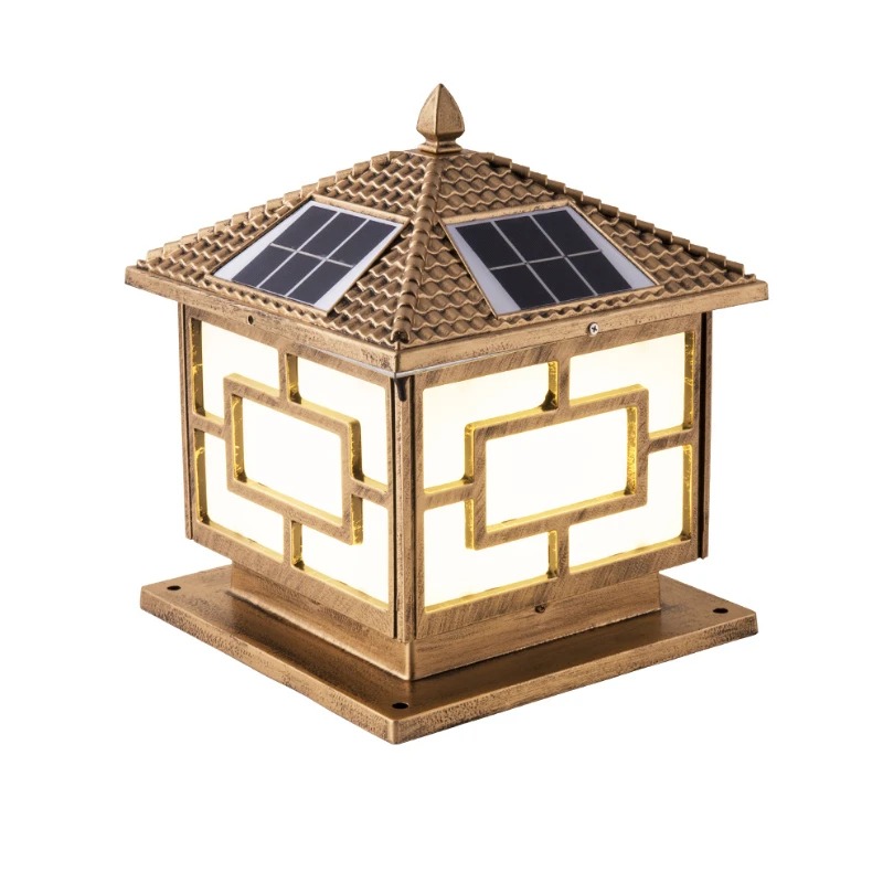 Outdoor Lighting Mains Powered - Lampe de poteau de portail principale