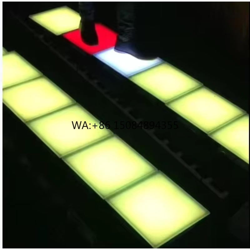 Outdoor Lighting Event - Dalles LED interactives carrées RVB pleine