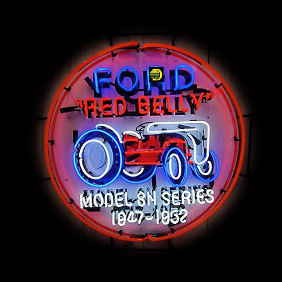 Outdoor Lighting For Store - Pour le ventre rouge enseigne au