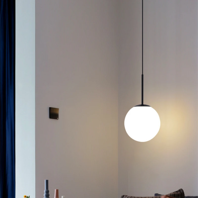 Outdoor Lighting Pendant - Lampe suspendue nordique pour chambre à