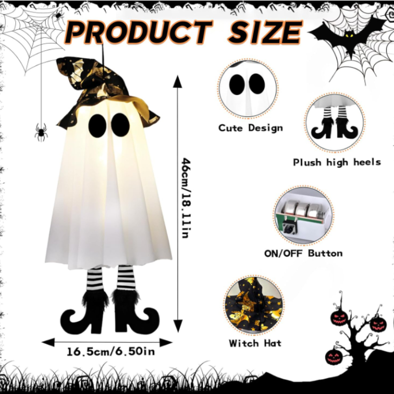 1/3 pièces Halloween LED éclai - Outdoor Lighting Effects avis et prix