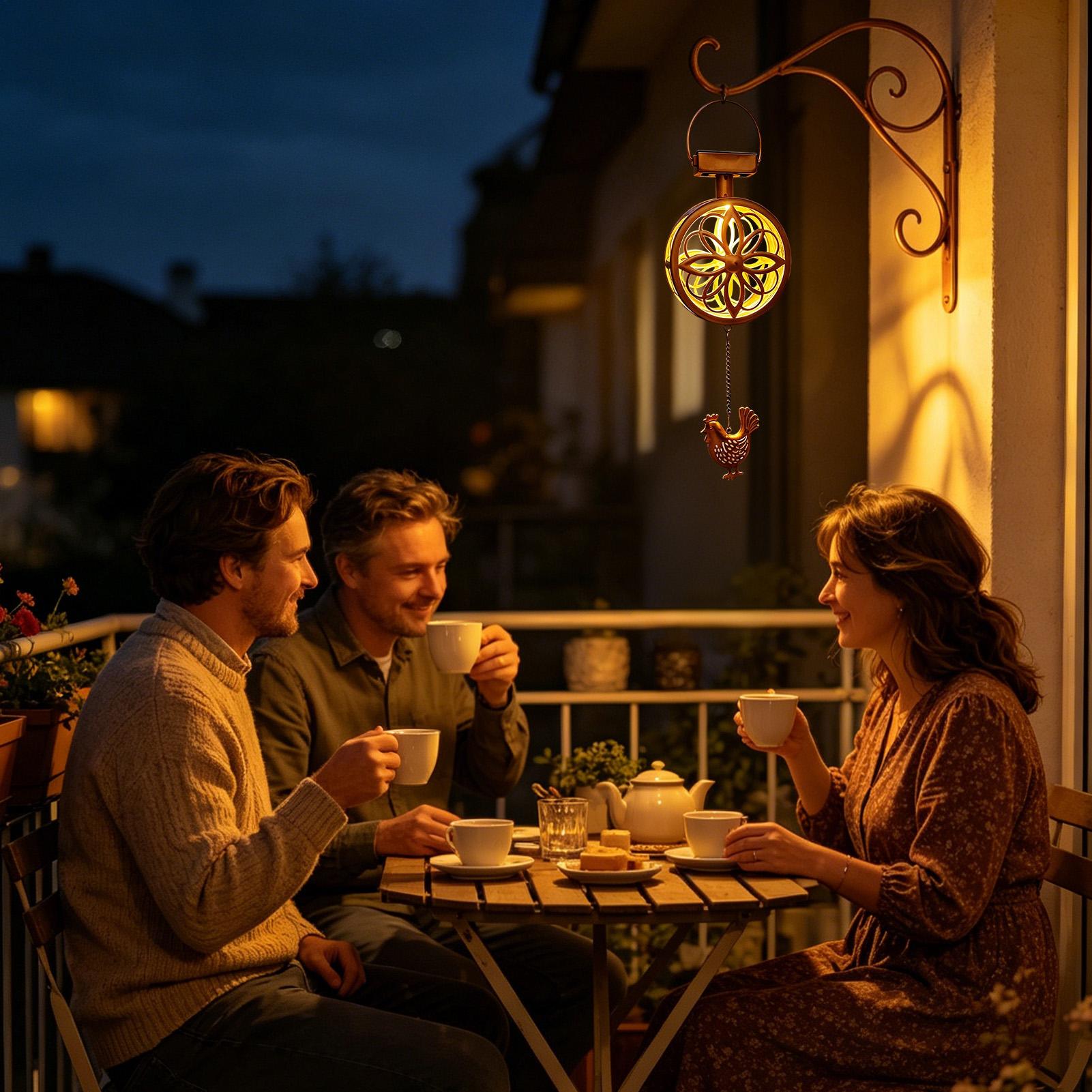 Lampe solaire suspendue d'exté - Outdoor Lighting Pendant avis et prix