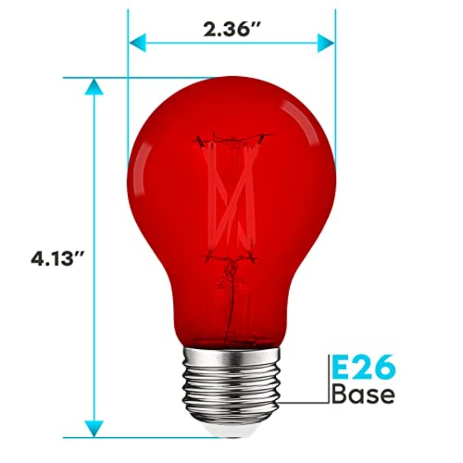 Ampoules LED Edison A19, équiv - Outdoor Lighting And Decor avis et prix