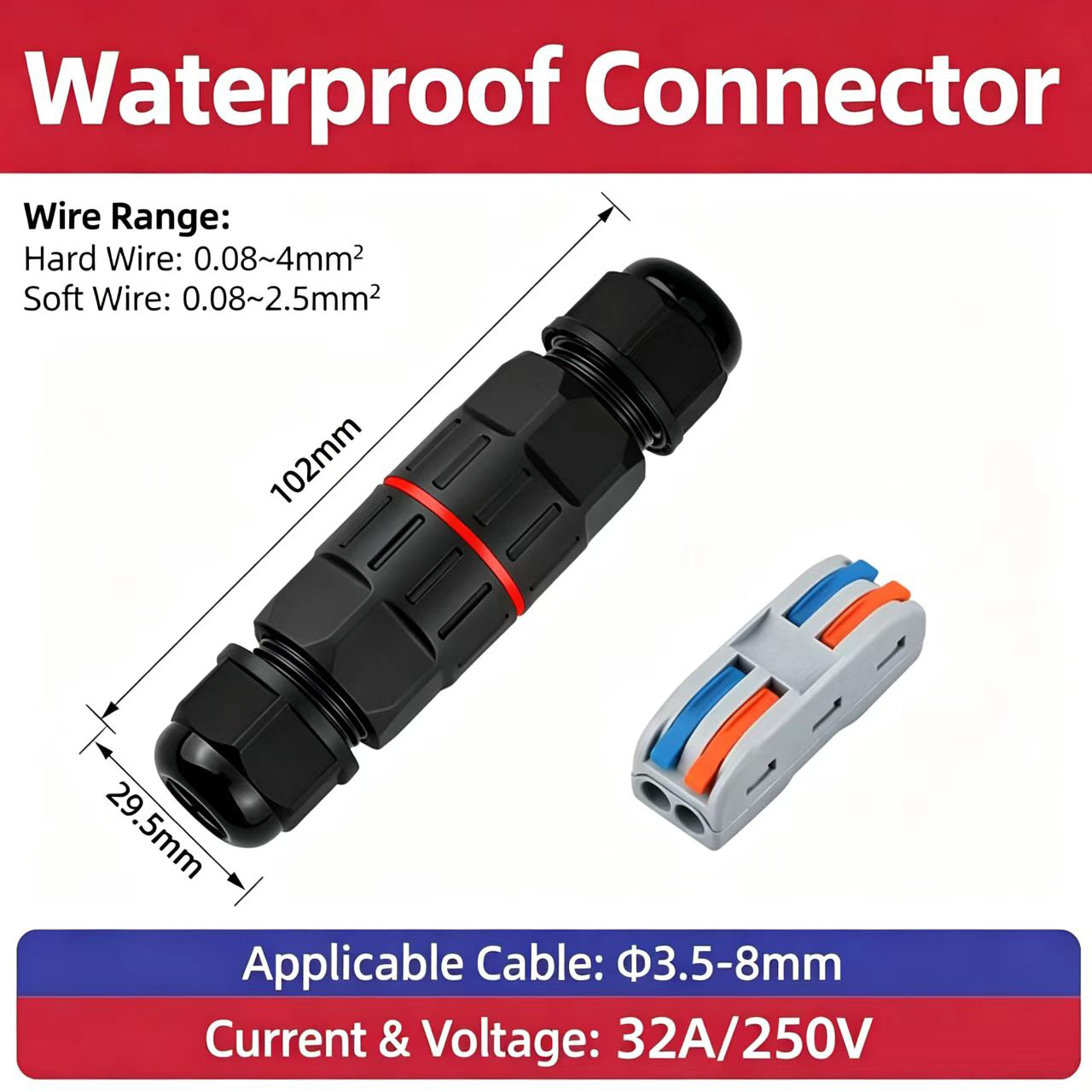 Connecteur de câble 2 ou 3 bro - Outdoor Lighting Low Voltage avis et prix