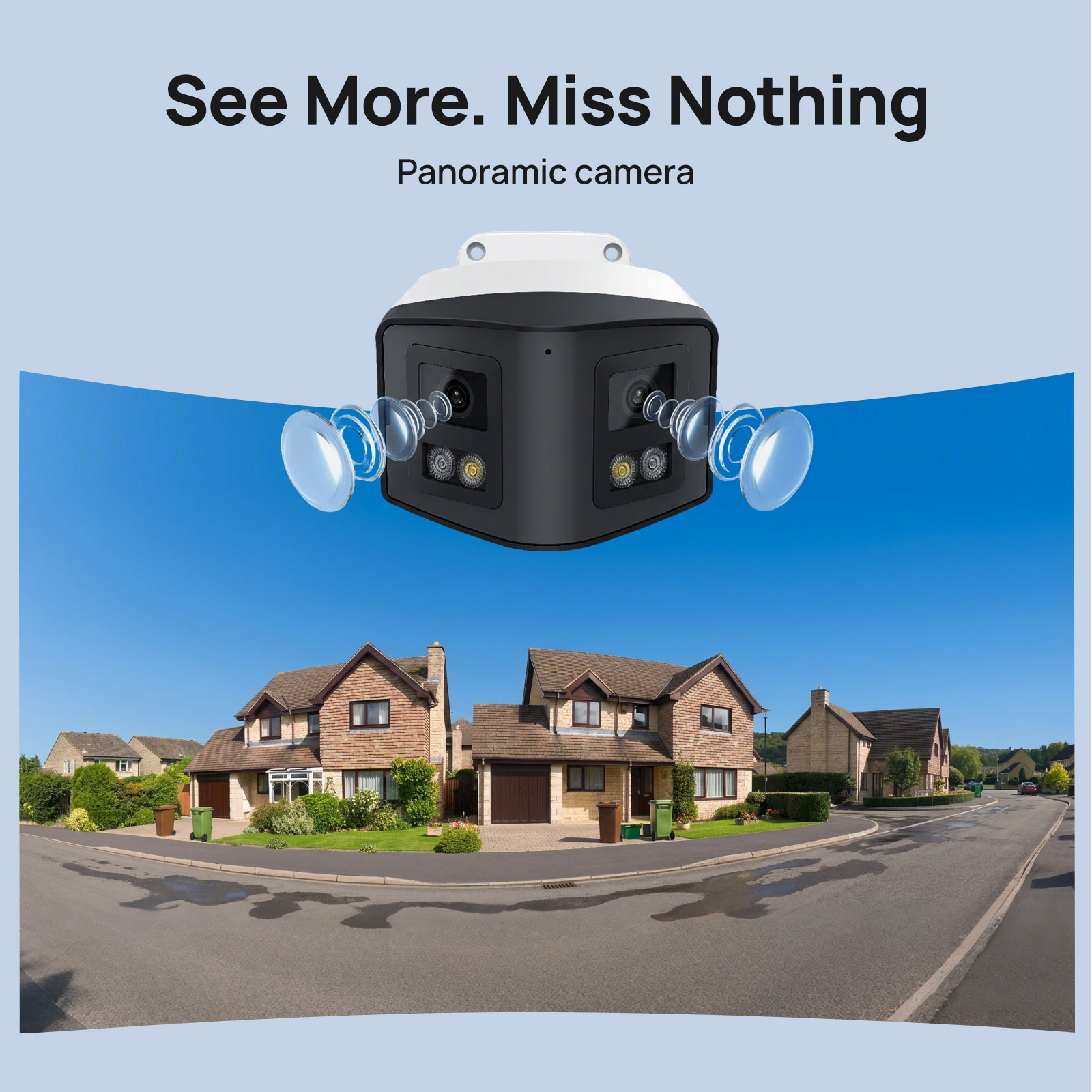 VIKYLIN 170 °   Caméra IP de s - Outdoor Lighting Mains Powered avis et prix