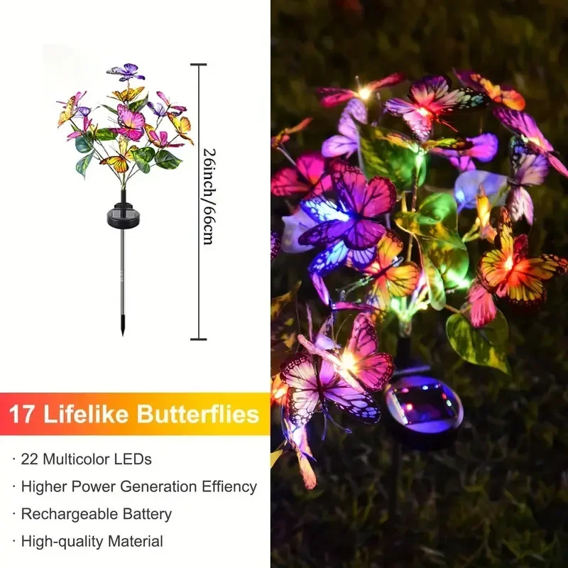 Le jardin solaire de papillon  - Outdoor Lighting Effects avis et prix
