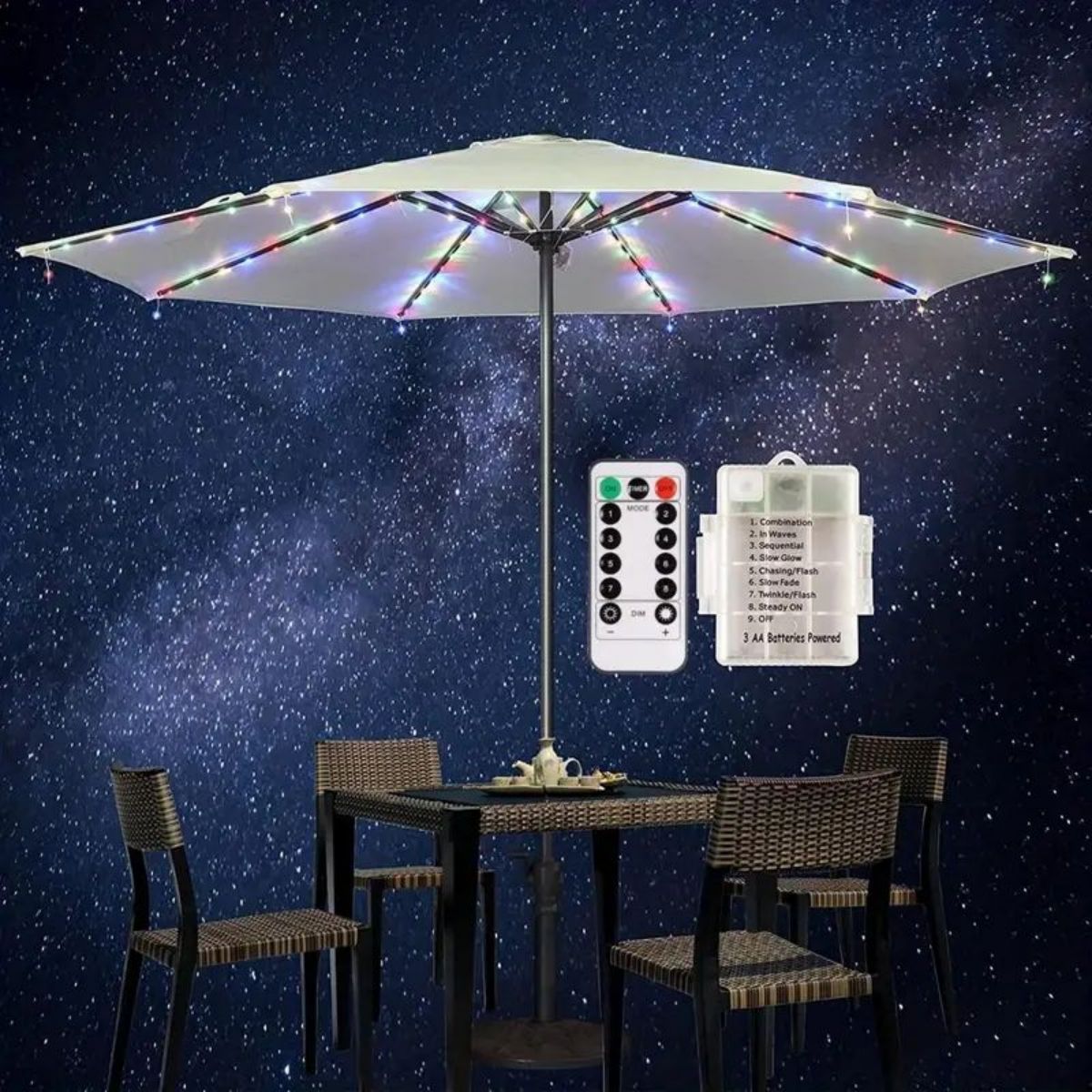 Éclairez votre parapluie de co - Outdoor Lighting For Your Yard avis et prix