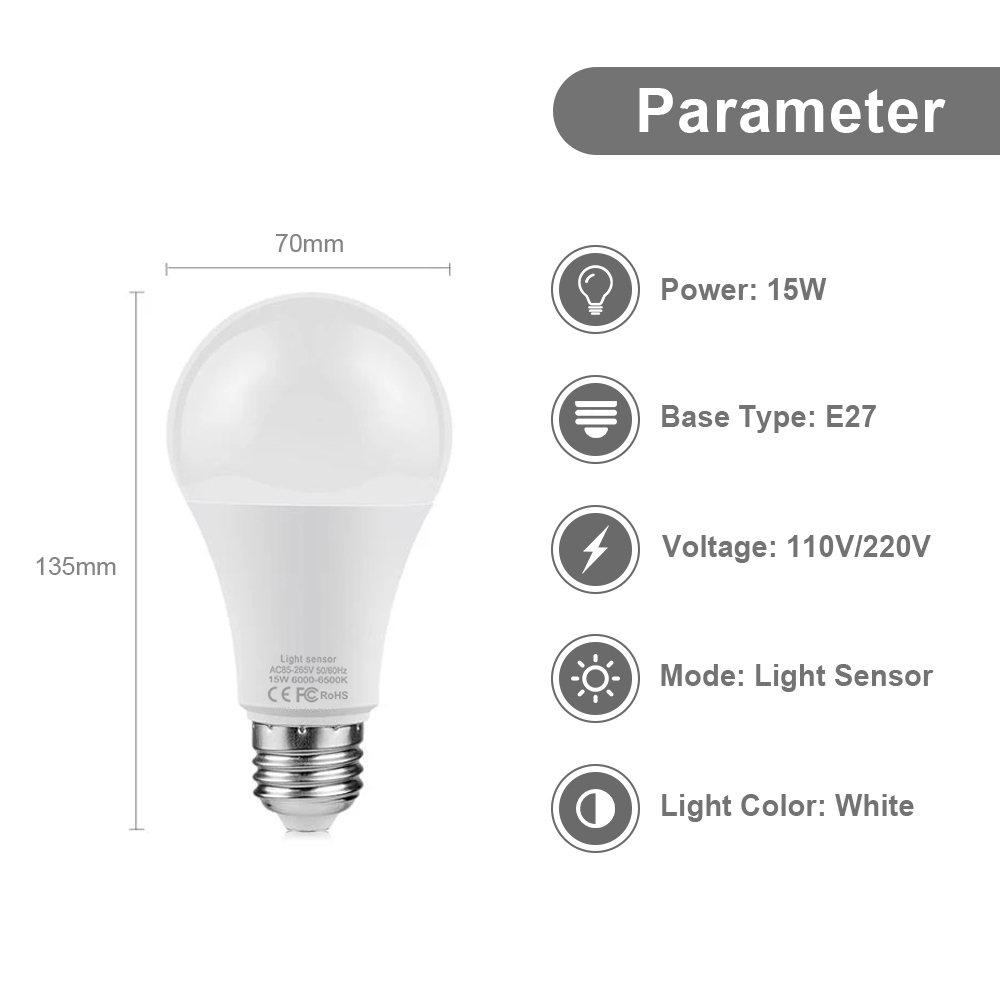 Ampoule LED E27 du crépuscule  - Dusk To Dawn Bulb avis et prix