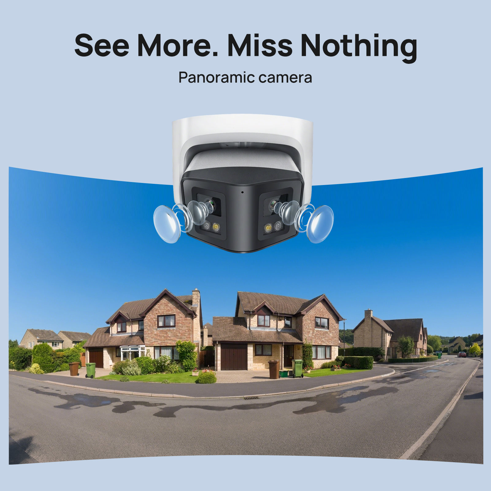 Vikylin – caméra IP panoramiqu - Outdoor Lighting Mains Powered avis et prix