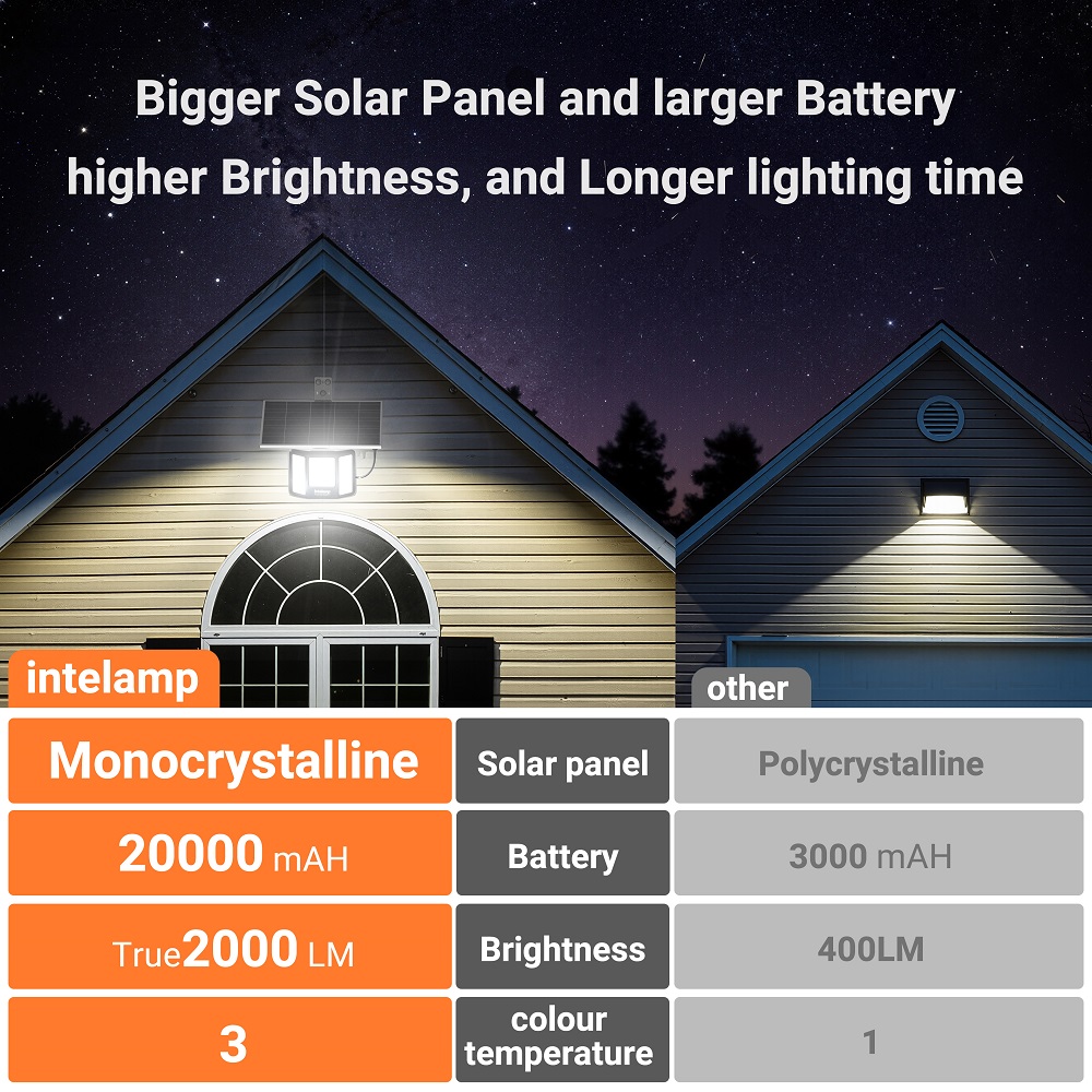 Projecteurs solaires intelamp  - Dusk To Dawn Bulb avis et prix