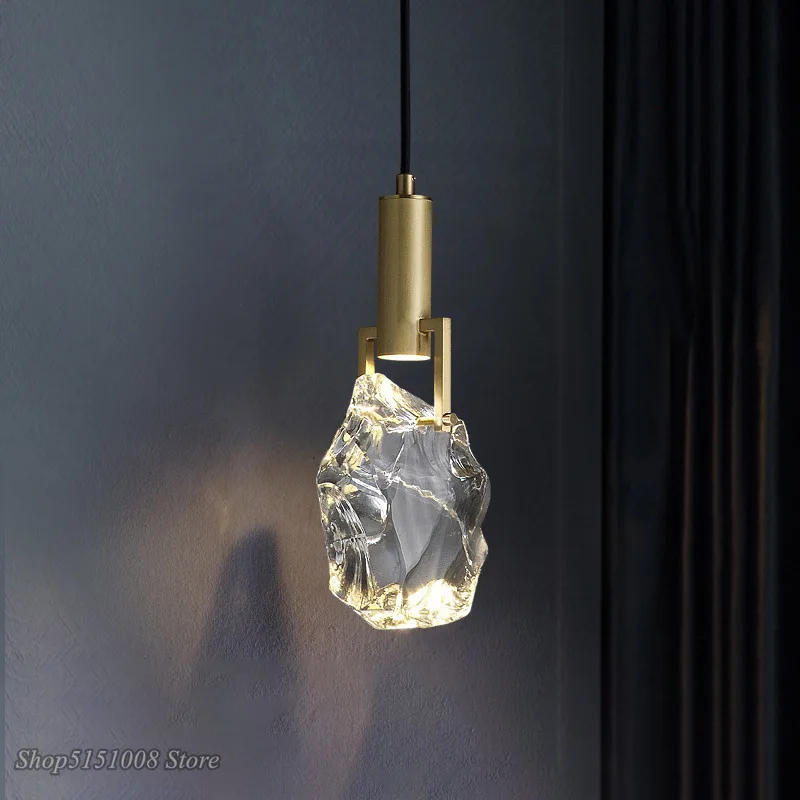 Lampe Led suspendue en cristal - Outdoor Lighting Pendant avis et prix