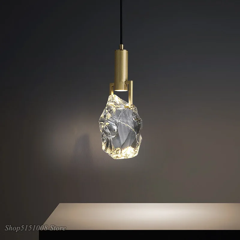 Lampe Led suspendue en cristal - Outdoor Lighting Pendant avis et prix