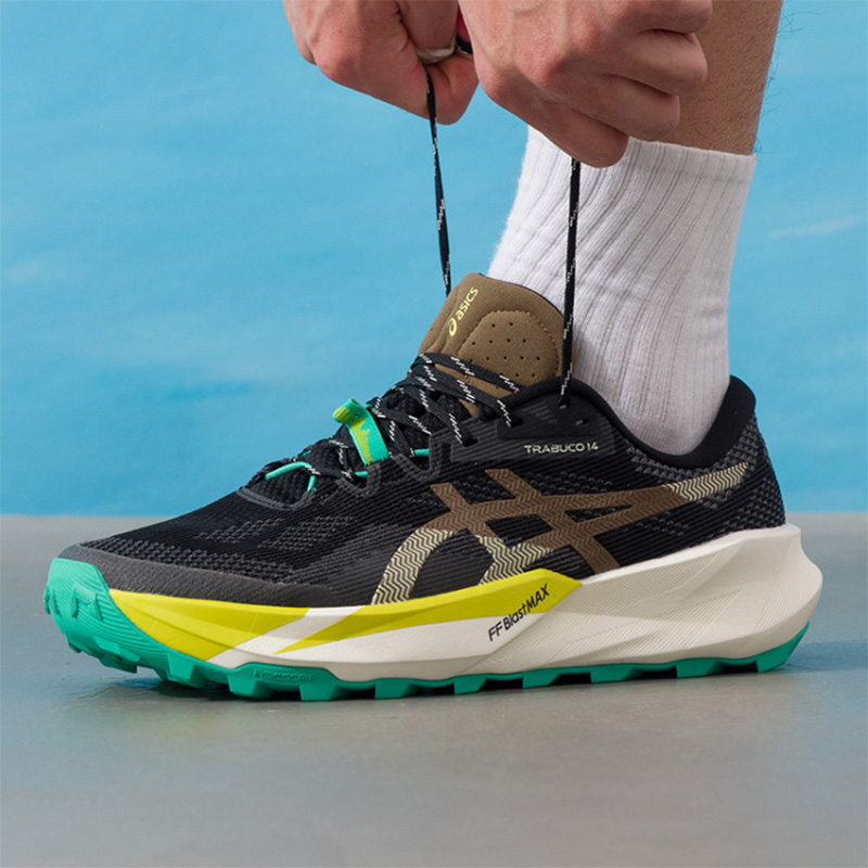 Asics Hommes TRABUCO 14 Noir M - Outdoor Lighting Hong Kong avis et prix