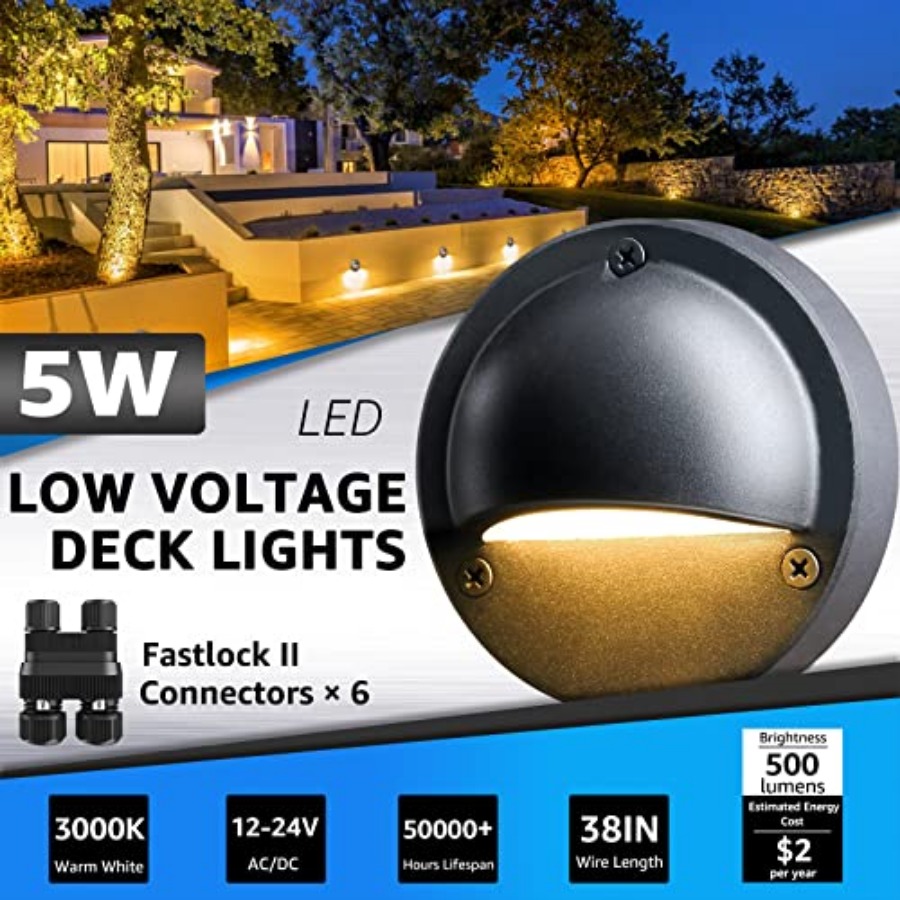 Lampes de terrasse LED basse t - Outdoor Lighting Low Voltage avis et prix