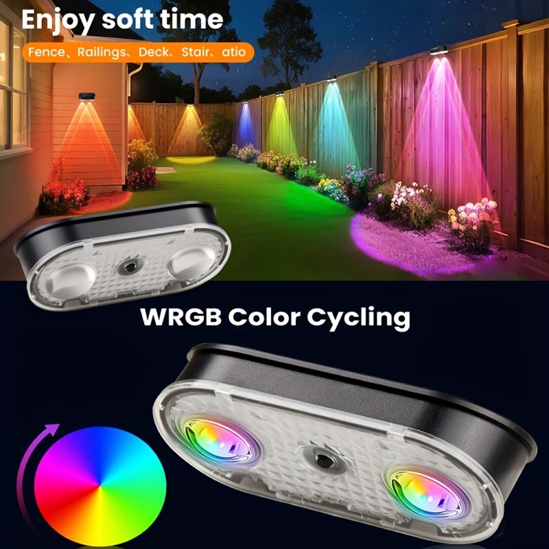 Lampe solaire RGB pour clôture - Dusk To Dawn Bulb avis et prix