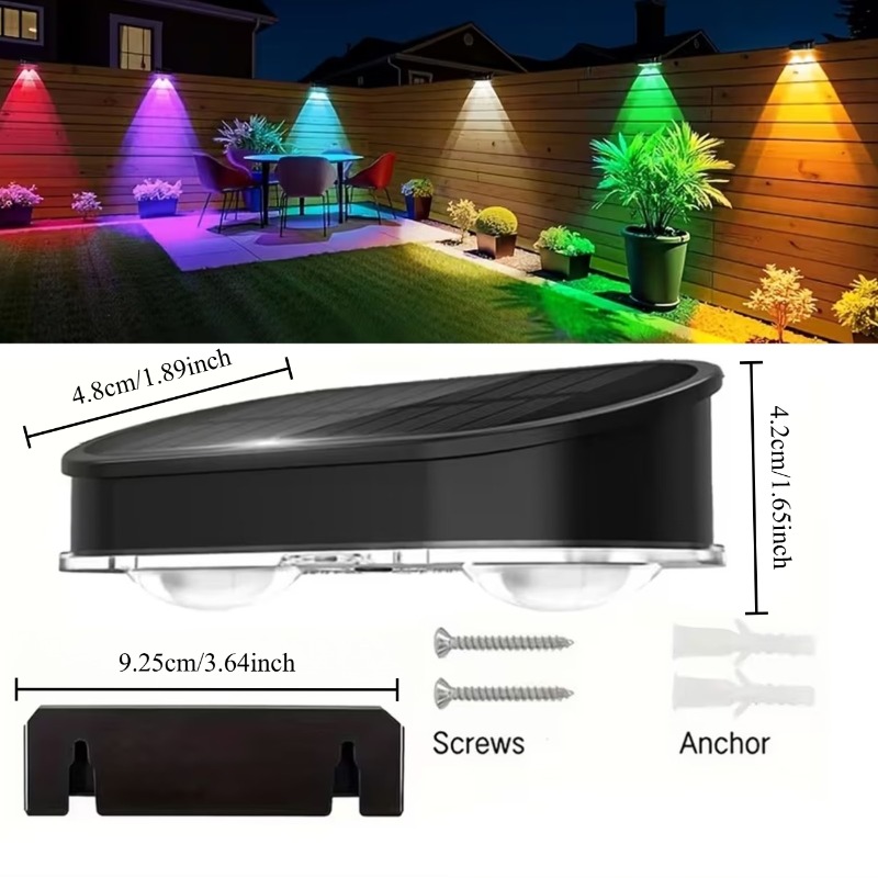 Lampe solaire RGB pour clôture - Dusk To Dawn Bulb avis et prix