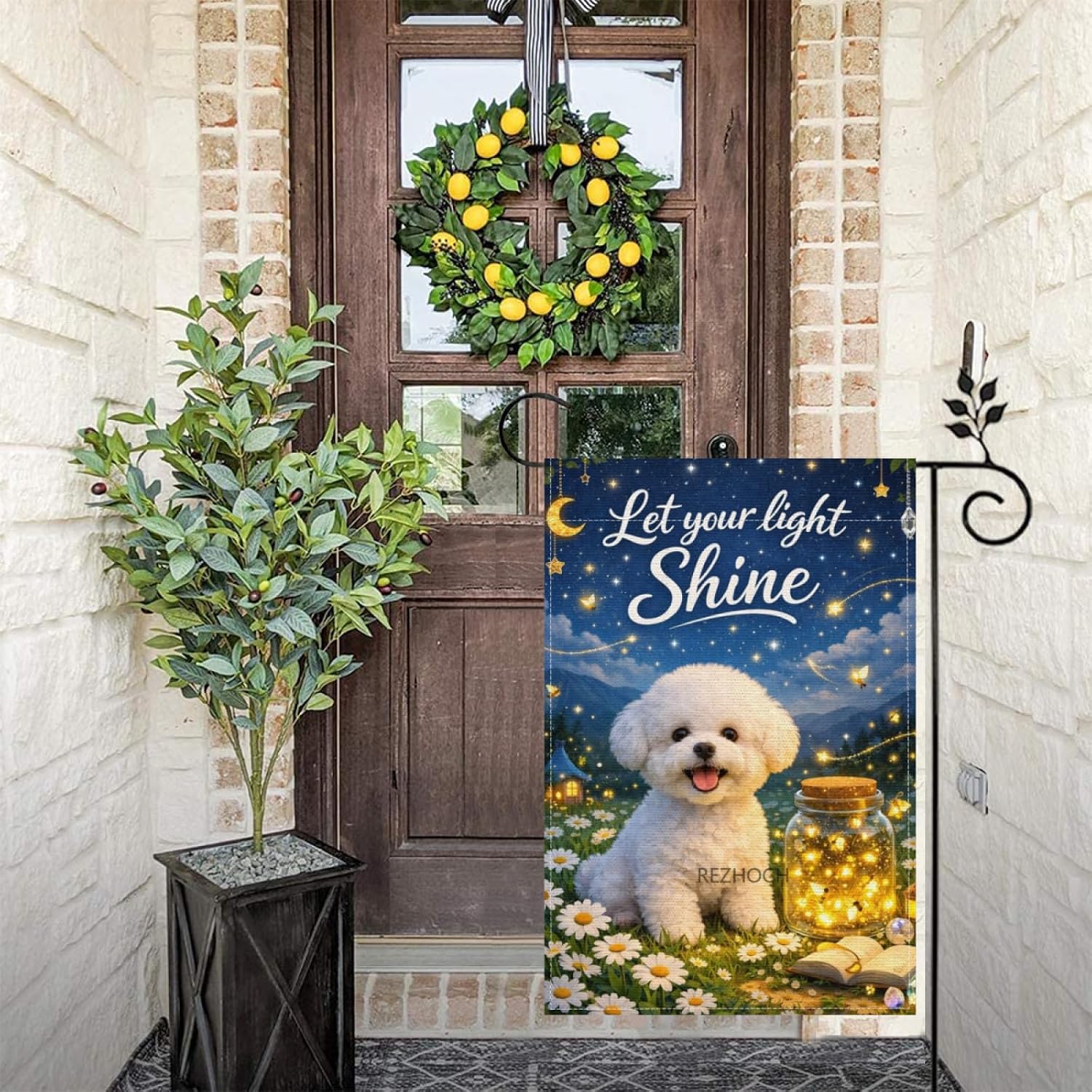 Drapeau de jardin amusant Bich - Outdoor Lighting For Your Yard avis et prix