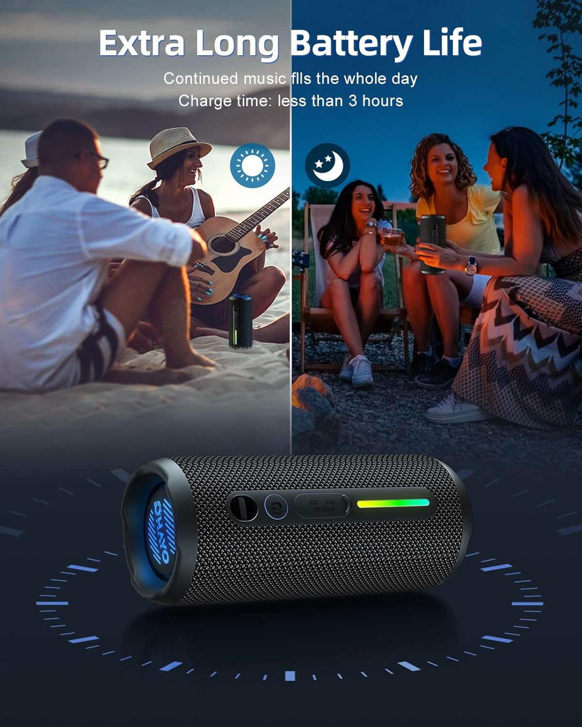 Ohayo S7 Haut-parleur Bluetoot - Outdoor Lighting Event avis et prix