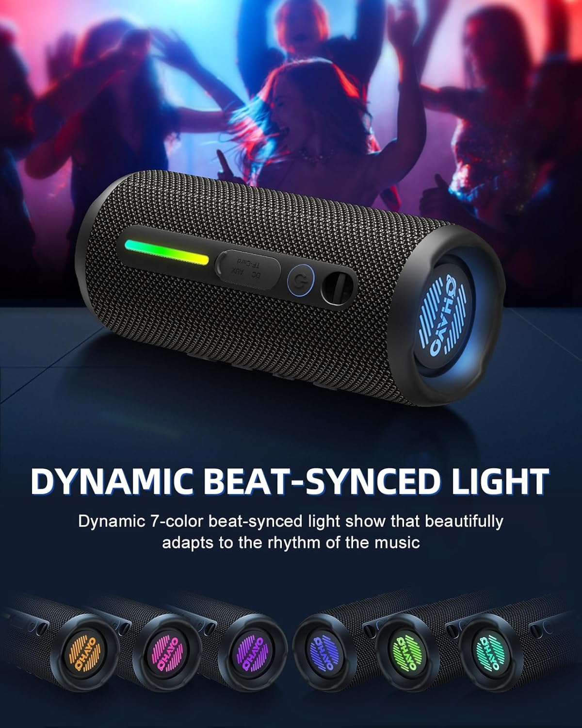 Ohayo S7 Haut-parleur Bluetoot - Outdoor Lighting Event avis et prix
