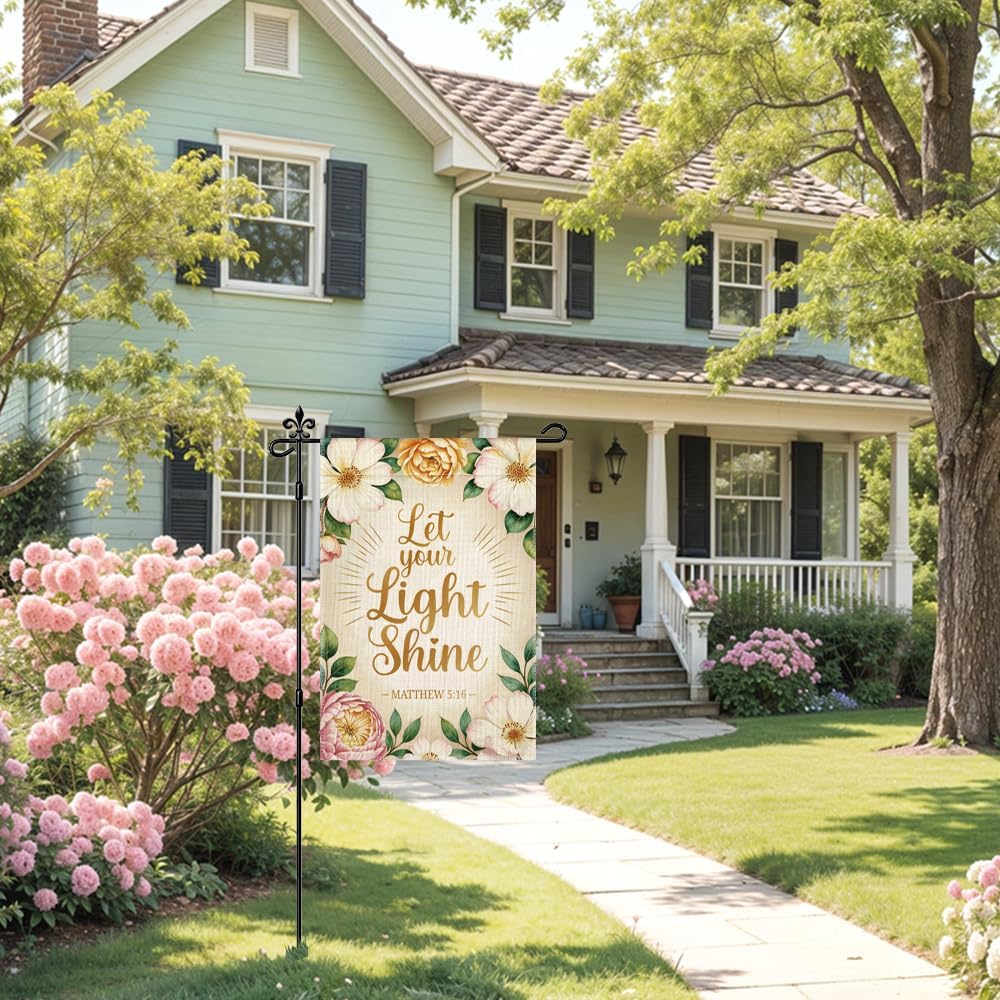 Drapeau de jardin « Let Your L - Outdoor Lighting For Your Yard avis et prix