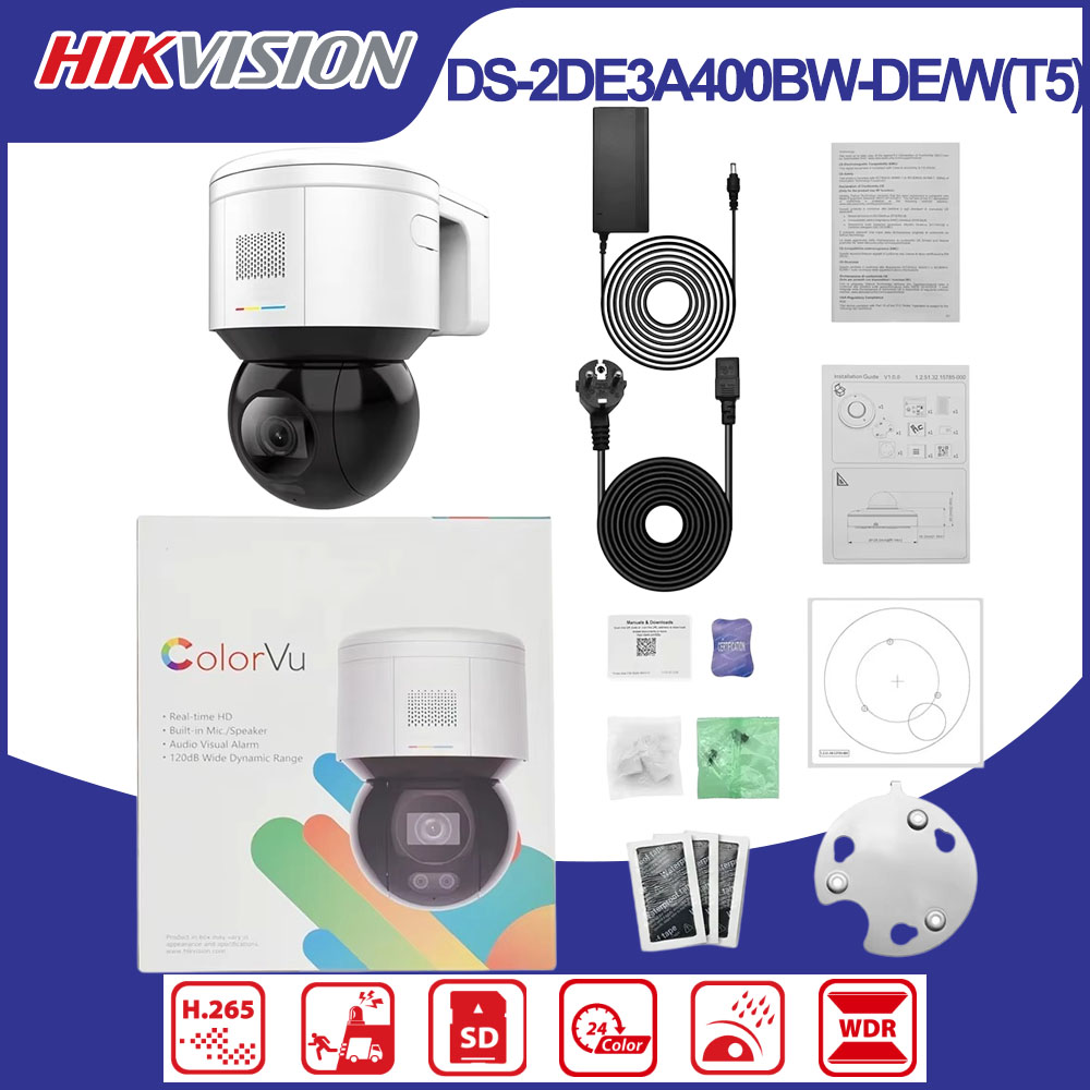 Caméra IP PTZ Wi-Fi Hikvision  - Outdoor Lighting Mains Powered avis et prix