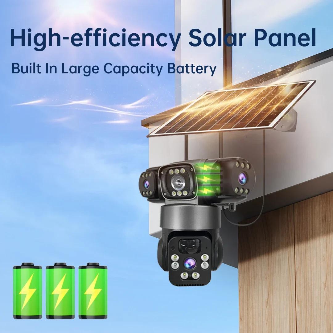 Caméra de sécurité solaire 5MP - Outdoor Lighting Mains Powered avis et prix