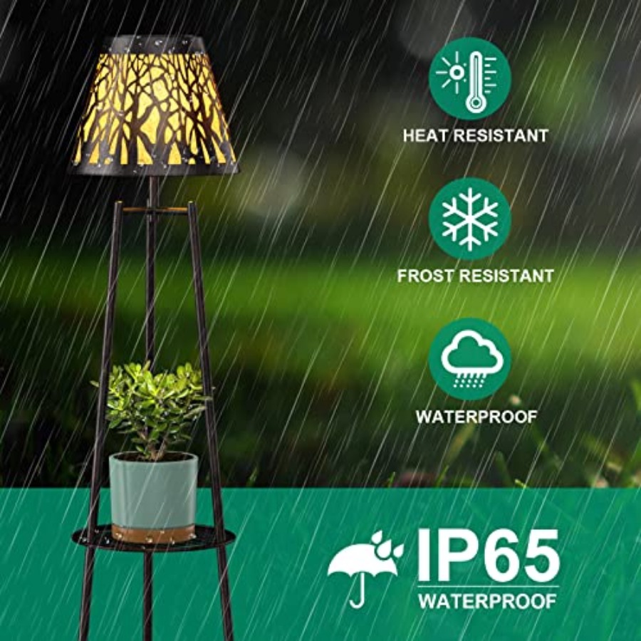 Lot de 2 lampes solaires d'ext - Outdoor Lighting And Decor avis et prix