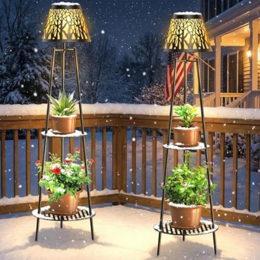 Lot de 2 lampes solaires d'ext - Outdoor Lighting And Decor avis et prix