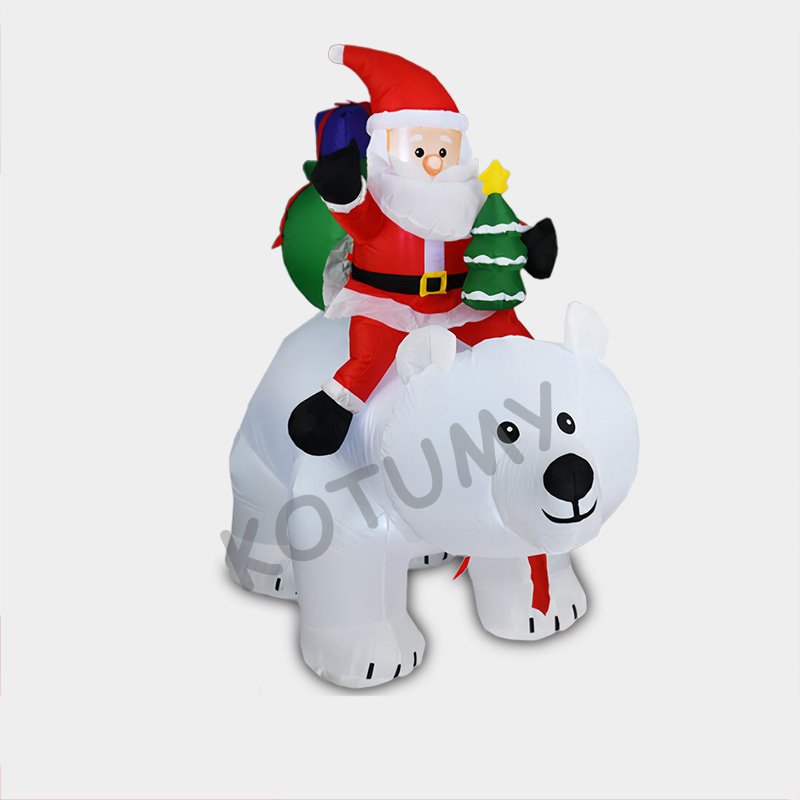 Ours mobile de noël gonflable, - Outdoor Lighting Uplight avis et prix