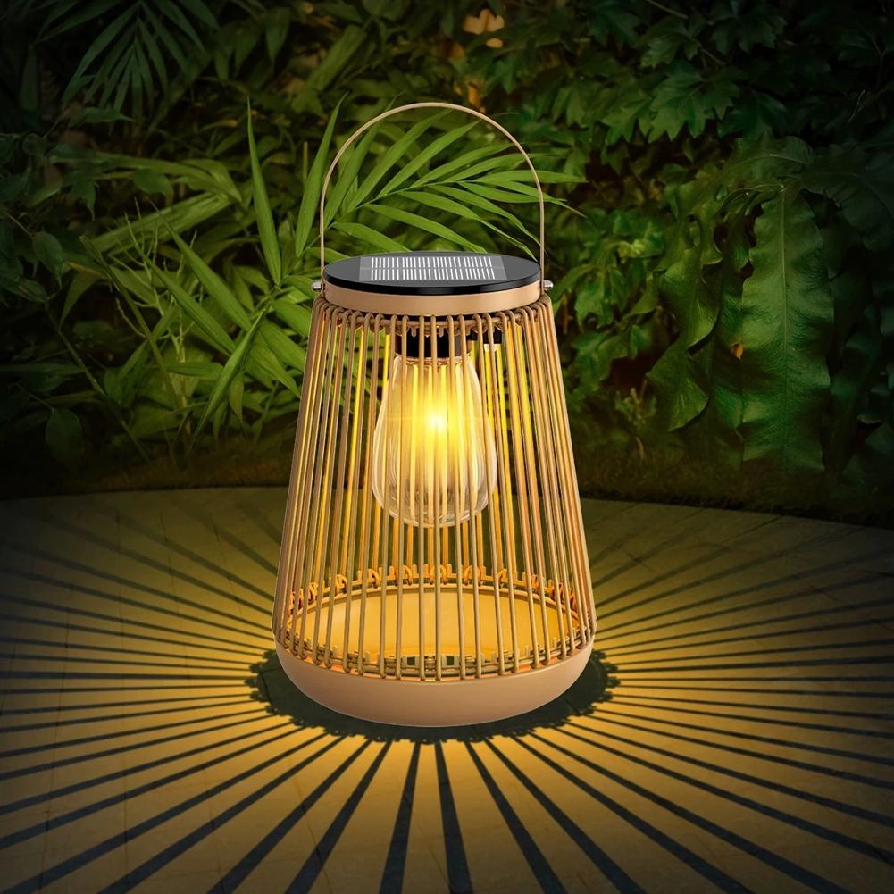 Lanterne solaire en rotin étan - Outdoor Lighting And Decor avis et prix