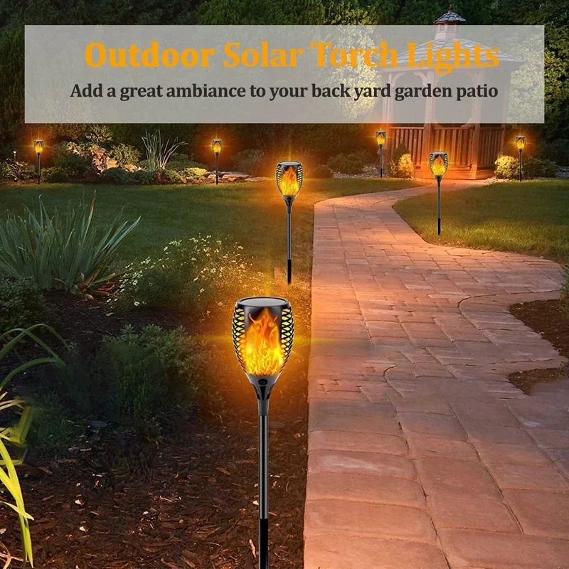 96 LED torche solaire extérieu - Outdoor Lighting Low Voltage avis et prix