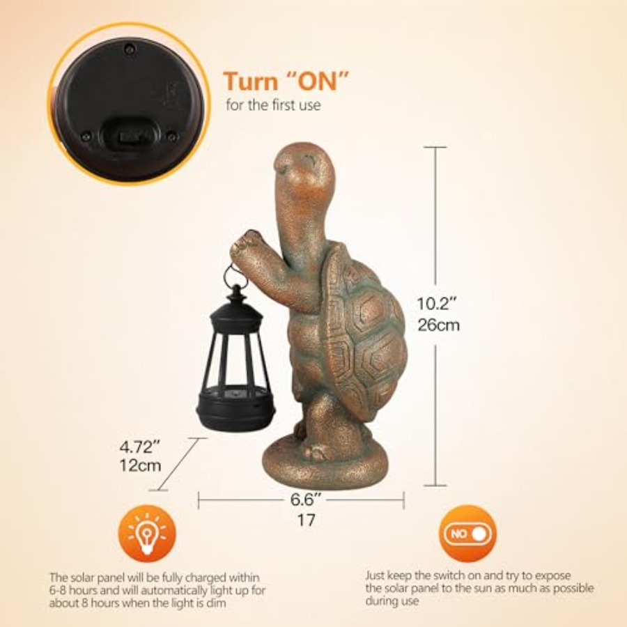 Statue de tortue solaire pour  - Outdoor Lighting Japan avis et prix