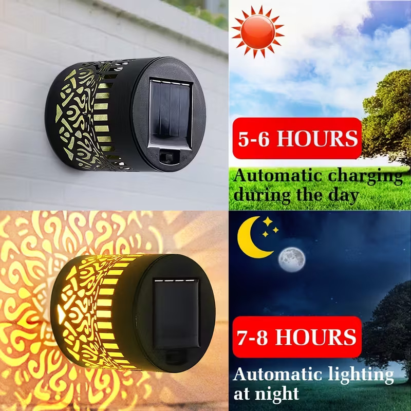 Lanterne solaire LED murale à  - Outdoor Lighting Effects avis et prix