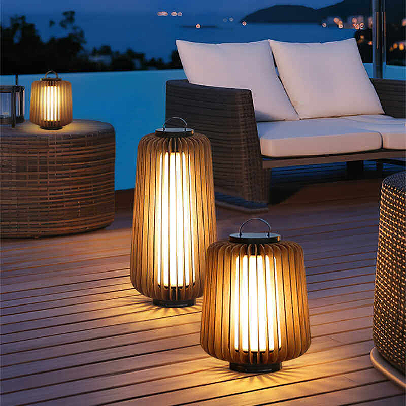 Lampe de sol lumineuse, éclair - Outdoor Lighting And Decor avis et prix