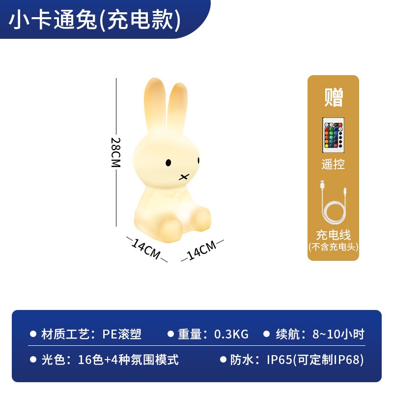 Kawaii Miffy lapin charge LED  - Outdoor Lighting Japan avis et prix
